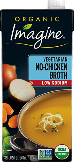 Low Sodium Vegetarian No-Chicken Broth