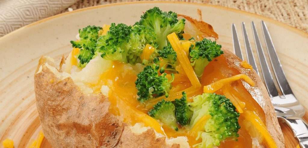 Broccoli and Cheddar Topper for Baked Potatoes