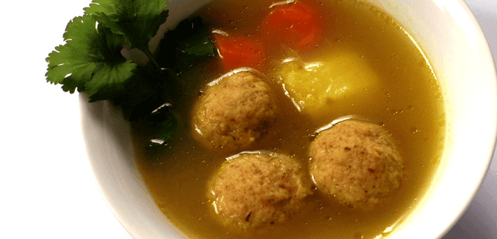 Fluffy Matzoh Ball Soup
