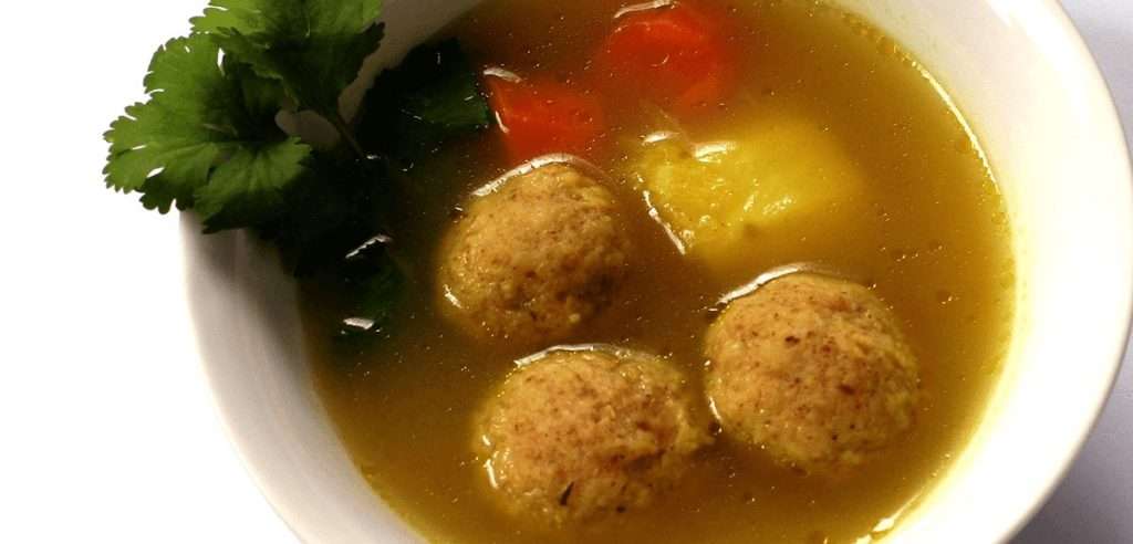 Fluffy Matzoh Ball Soup
