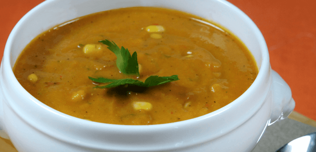 Pumpkin Corn Chowder