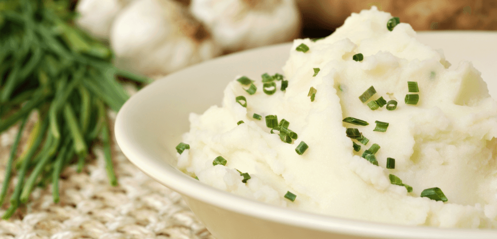 Roasted Garlic Mash Potatoes