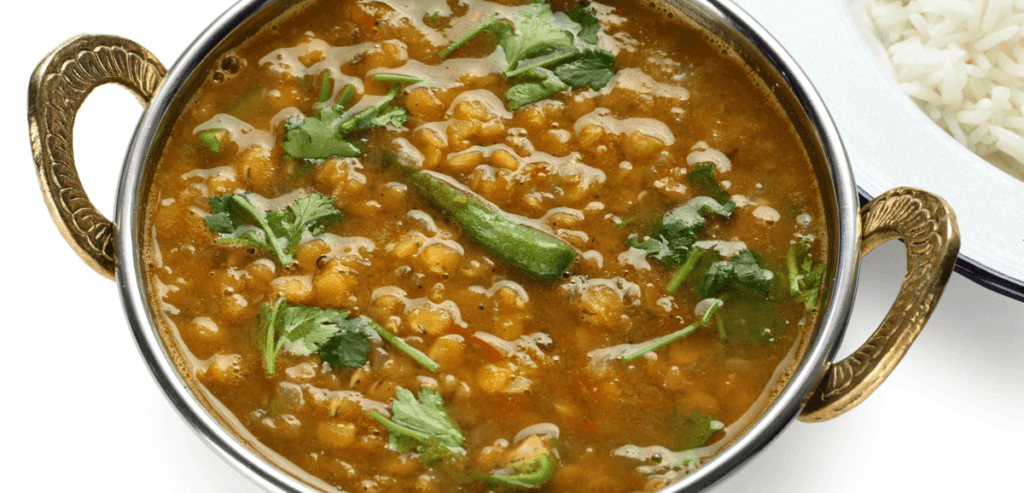 Spinach Tomatoes Moong Dal